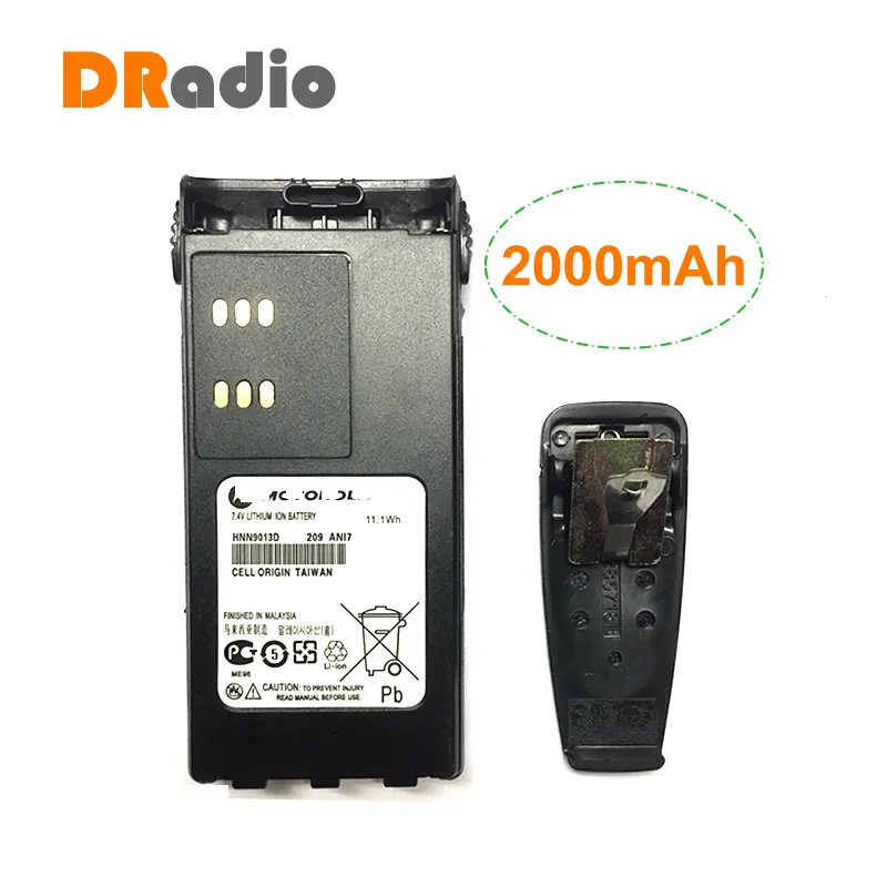 Литий-ионный аккумулятор hn9013d 7 4 В 2000 мАч для рации Motorola Pro5150 HT750 HT1550 GP140 GP320 GP328 GP338