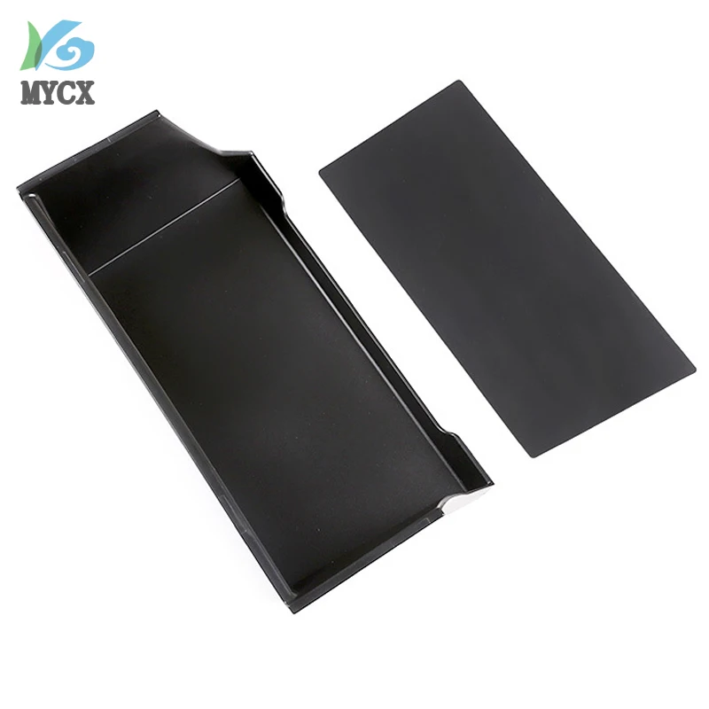 for land rover defender 110 2021 car styling abs black car central storage armrest box storage box phone box car accessories 1pc free global shipping