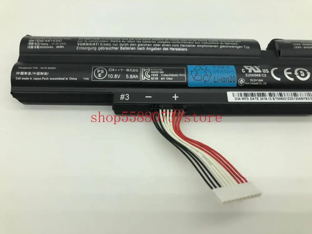 

Аккумулятор для ноутбука Acer Aspire TimelineX 4830TG 5830T 4830T 5830TG 3830T 3INR18/65-2 AS11A3E AS11A5E
