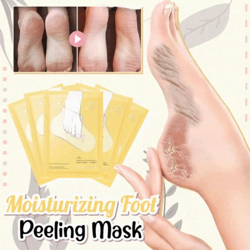 

Fruit Acid Peeling Repairing Foot Mask Moisturizing Foot Mask Whitening Foot Patch Remove Skin Foot Dead Patch
