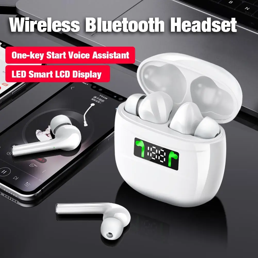 Новинка J3 Pro Bluetooth 5 2 наушники IPX7 водонепроницаемые со светодиодный ным дисплеем