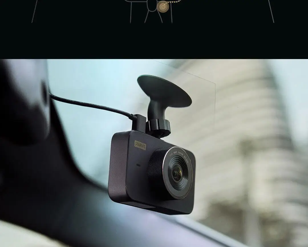Xiao mi jia Carcorder 1S умный автомобильный Автомобильный регистратор DVR Smart 140 градусов широкоугольный HD экран mi cro камера для mi Home APP
