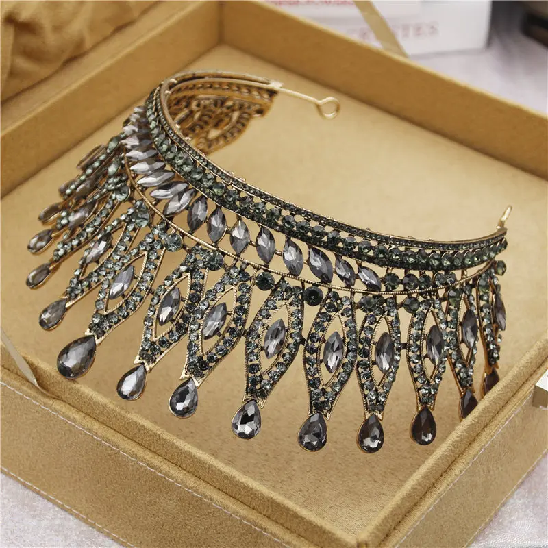 Новая великолепная искусственная Корона со стразами королевская королева