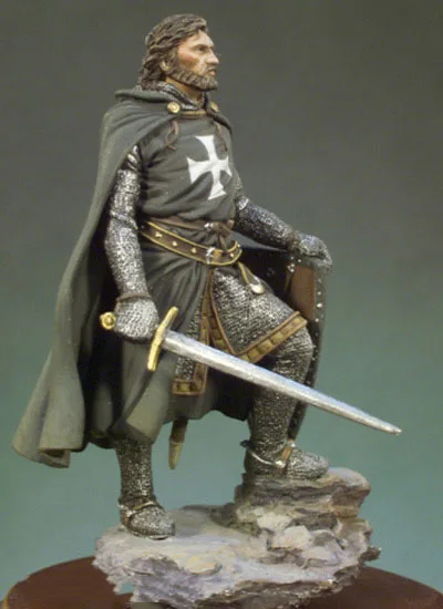 1/32 монтажный Набор фигурок из смолы больничный Рыцарь|Наборы для сборки моделей|