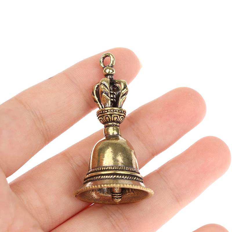 1 шт. латунный ручной работы литье под давлением волшебный колокольчик кнопка для