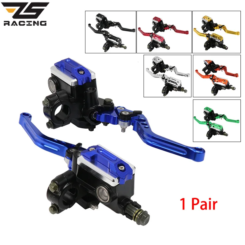 Рычаги главного цилиндра для мотоцикла ZS Racing 7/8 дюйма 22 см Гидравлический