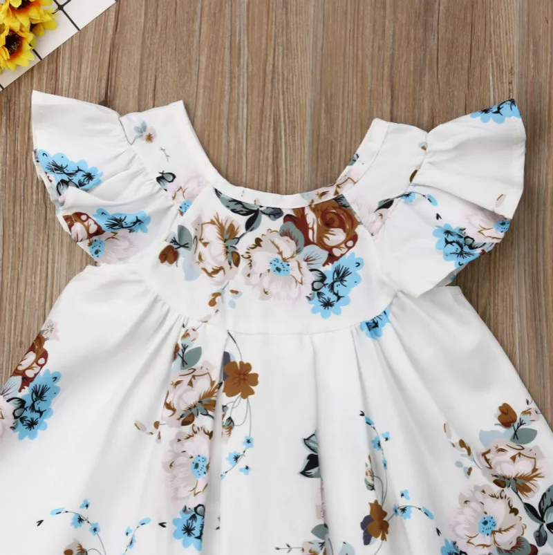 Детские нагрудники для маленьких девочек милые платья с оборками и