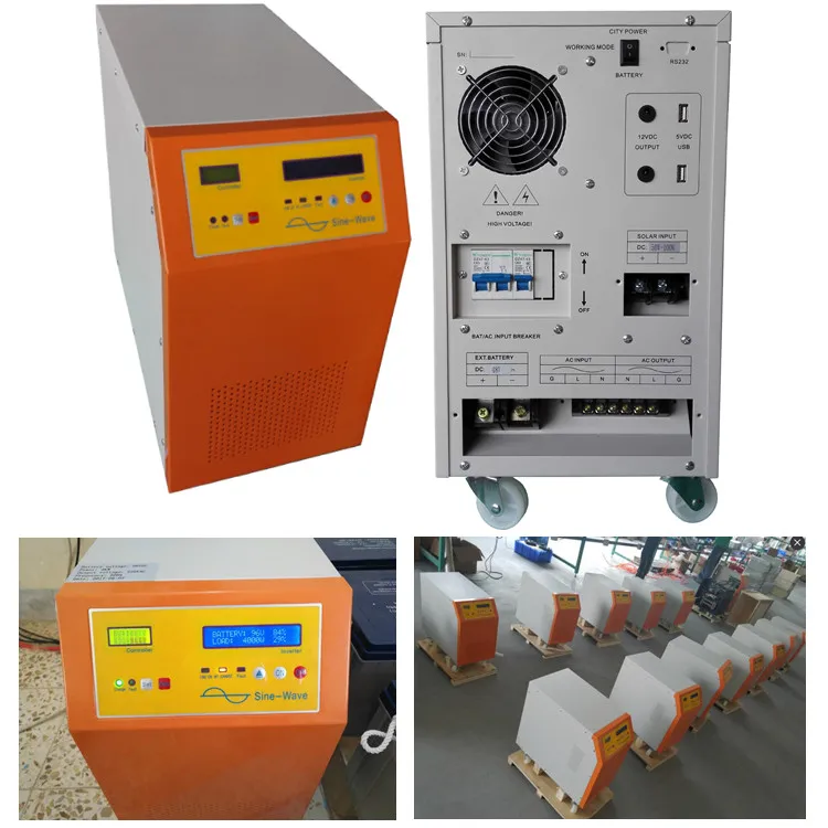 

Pure Sine Wave 6000 Watt 6KW Off Grid Solar Power Inverter