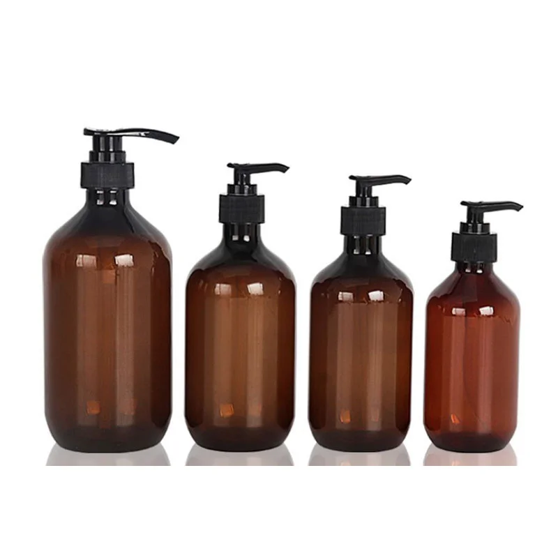 

300/500ml Bathroom Portable Soap Dispensers Lotion Shampoo Shower Gel Holder Soap Dispenser Empty Bath Pump Bottle Home