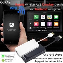 Беспроводной Apple Car Play Внешний порт CarPlay Mirror Link/Android автоматическое подключение USB для Android навигационный плеер портативный телевизор 12 В