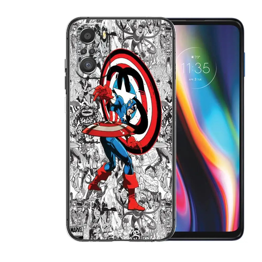 Фото Чехол с мультипликационным капитаном для телефона xiaomi mi 11 Lite pro Ultra 10s 9 8 MIX 4 FOLD 10T №2