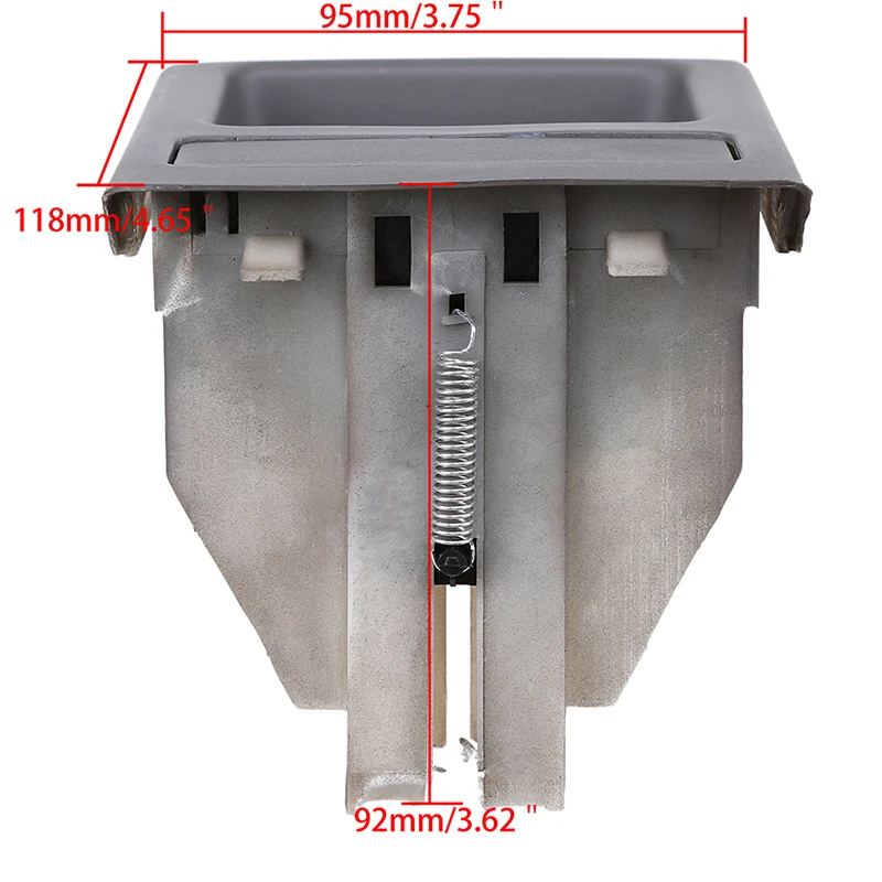 Автомобильный держатель для монет POSSBAY черный/серый/бежевый BMW 3 серии E46