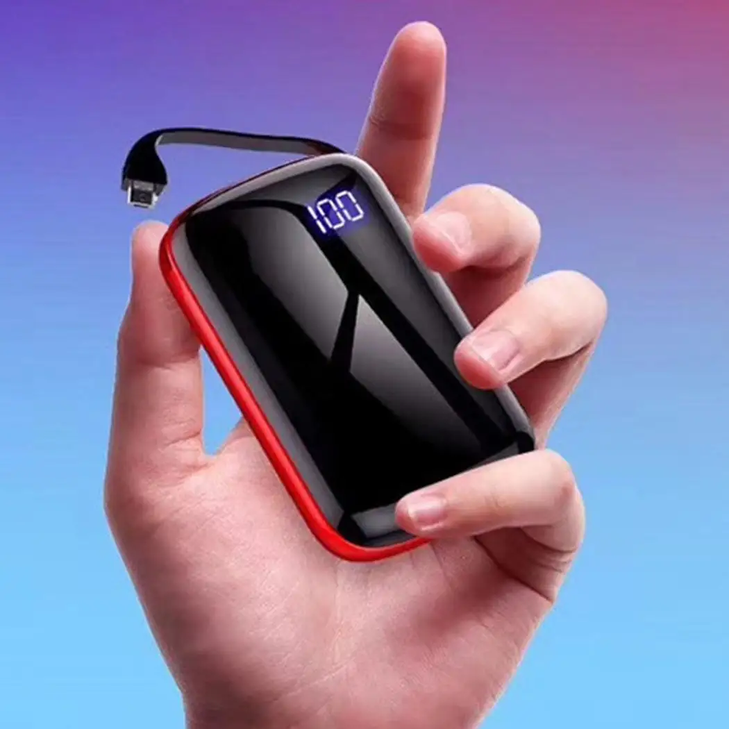 Мини чехол для внешнего аккумулятора портативный цифровой дисплей сделай сам с