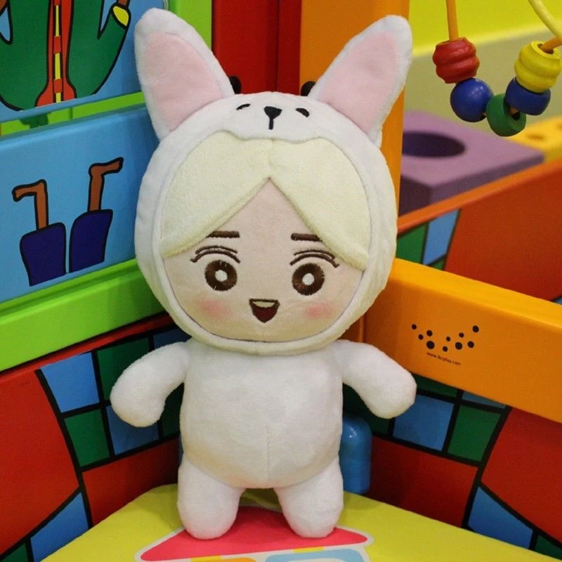23cm Korea Kawaii Plush Dolls Stuffed Baby Doll Toy Soft Cotton Toys Fans Gifts Cartoon PP | Игрушки и хобби