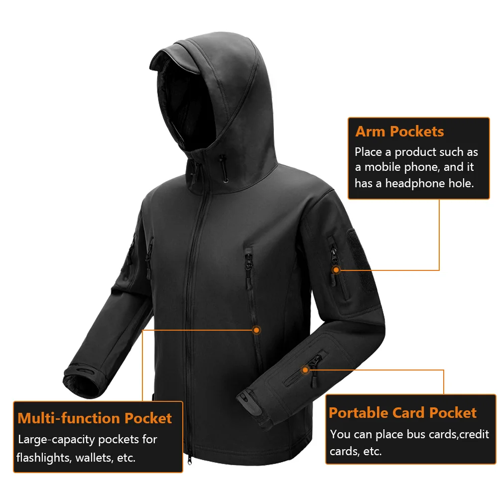 Военная камуфляжная флисовая куртка спортивная теплая тактическая уличная