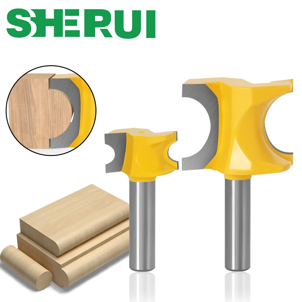 1 шт. полукруглая боковая фреза 8 мм хвостовик деревообрабатывающие Биты|Фреза| |