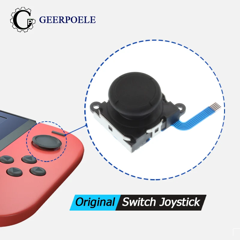 Mando Nintendo 3D Джойстик Joy Con переключатель рабочее устройство аналоговый клавишный