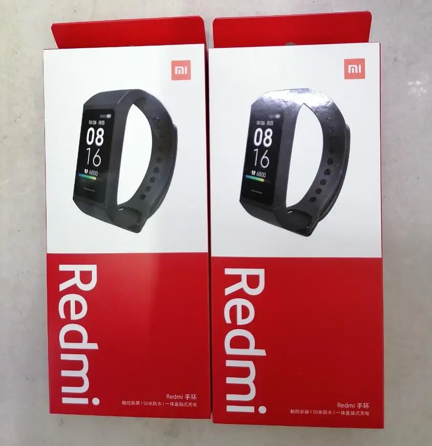 Оригинальный Смарт-браслет Xiaomi Redmi браслеты 13g с прямой зарядкой 5ATM 1 08 Bluetooth 5 0