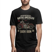 american motorcycle stylish casual comfortable cotton fashion short sleeved t shirt 1