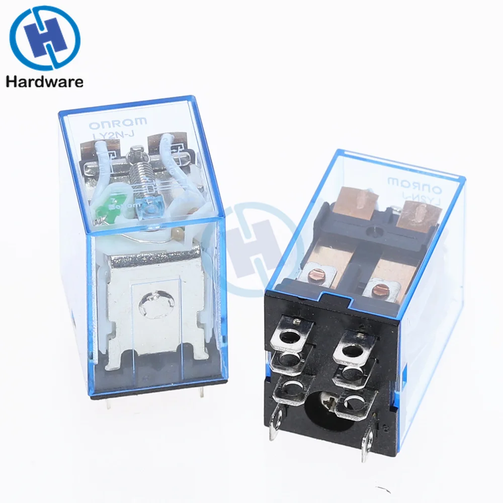 Миниатюрное электромагнитное реле общего назначения катушка LY2NJ DC12V DC24V AC110V AC220V