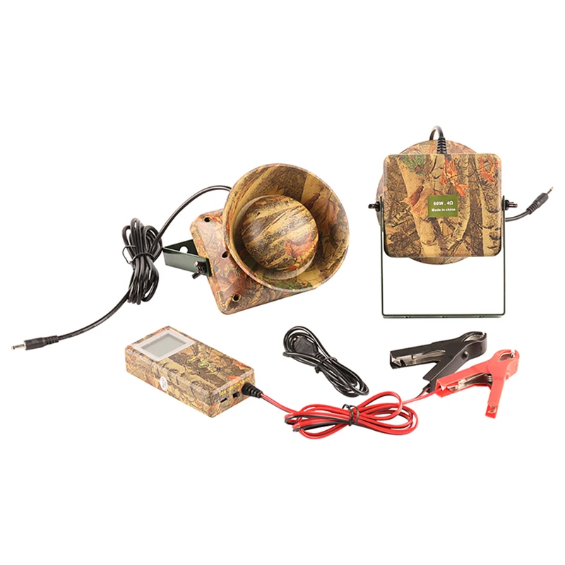 Открытый Охота Птица абонент 60 Вт Динамик Ловушка Утка ворона Манки птица SoundTrap