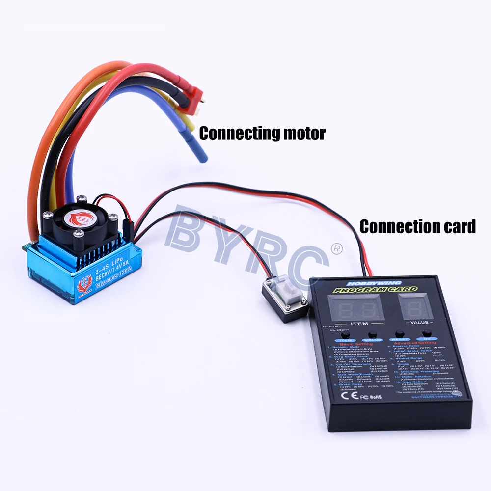 Fire Phoenix RC 120A сенсорный бесколлекторный ESC светодиодный светодиодная программная