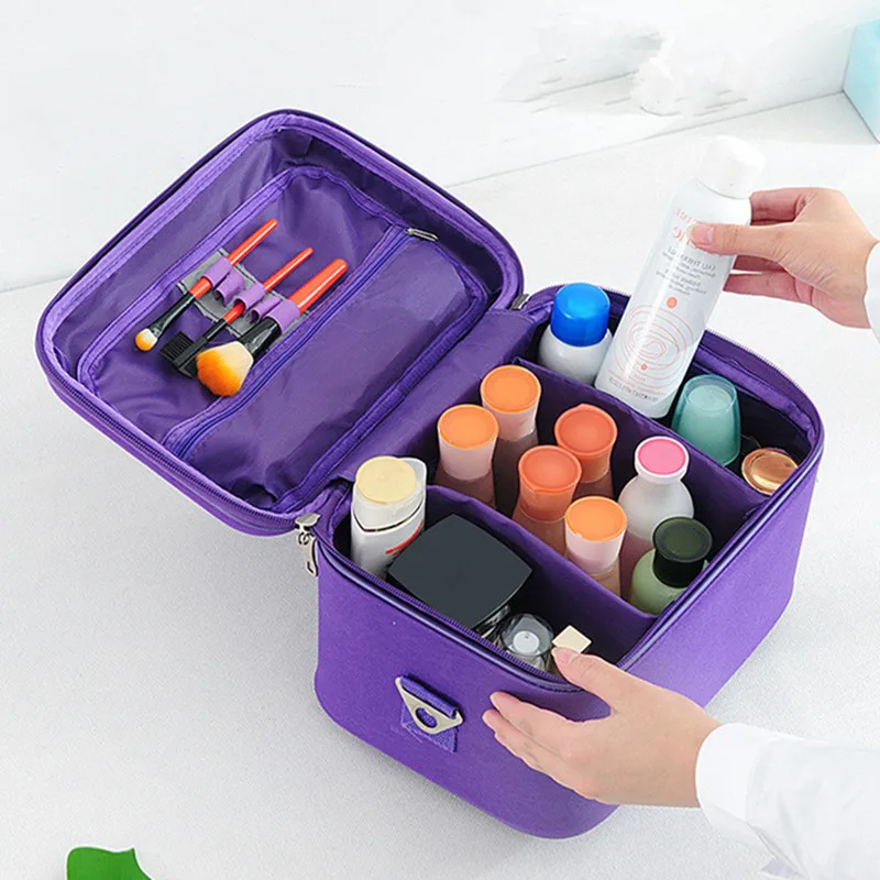 Наплечный профессиональный косметический чехол многофункциональный