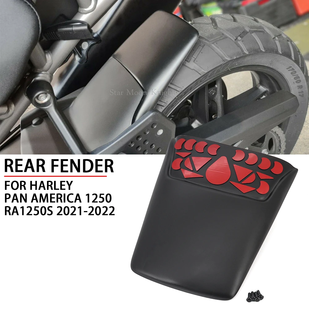 

Motorcycle Rear Mudguard Fender Rear Extender Extension For HARLEY PAN AMERICA 1250 S PA1250 PA1250S PAN AMERICA1250 2021 2022