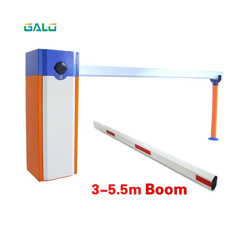 Heavy duty Intelligent High Speed Security Boom Automatic Barrier with DIY 5 meters arm boom 6 seconds take off and landing |