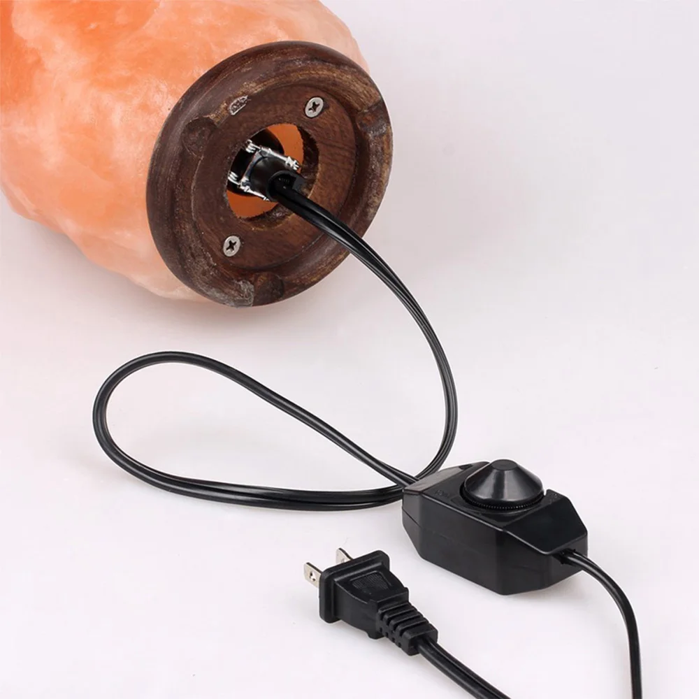 

Salt Lamp Cord Salt Lamp Crystal Salt Lamp Replacement Cord with Dimmer Switch without (US Plug)