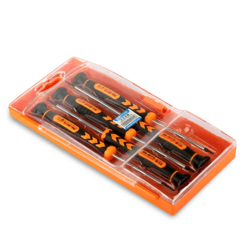 Набор отверток с нескользящей ручкой из высококачественного пластика|Наборы