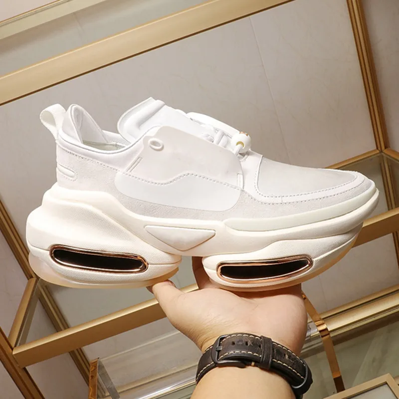 

Top Quality Outdoor Jogging Women Running Shoes Outdoor Athletic Shoes Super Light Womens Leather Casual Shoes Sneakers B 35-41