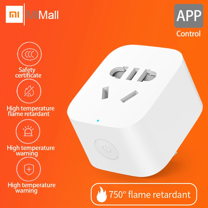 Оригинальная Xiaomi mi умная розетка ZigBee версия приложения wifi Пульт дистанционного управления таймер определение мощности с приложением умный дом mi Home