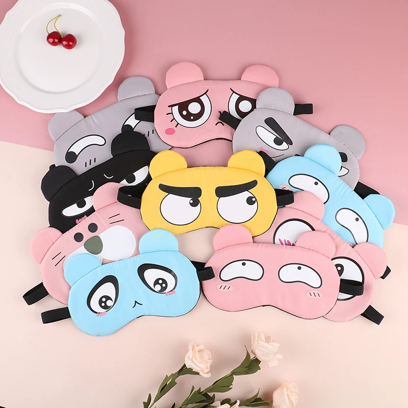 

1 шт. хлопок путешествия 3D глаз маска для сна Мягкие теневая чехол отдохните с повязкой