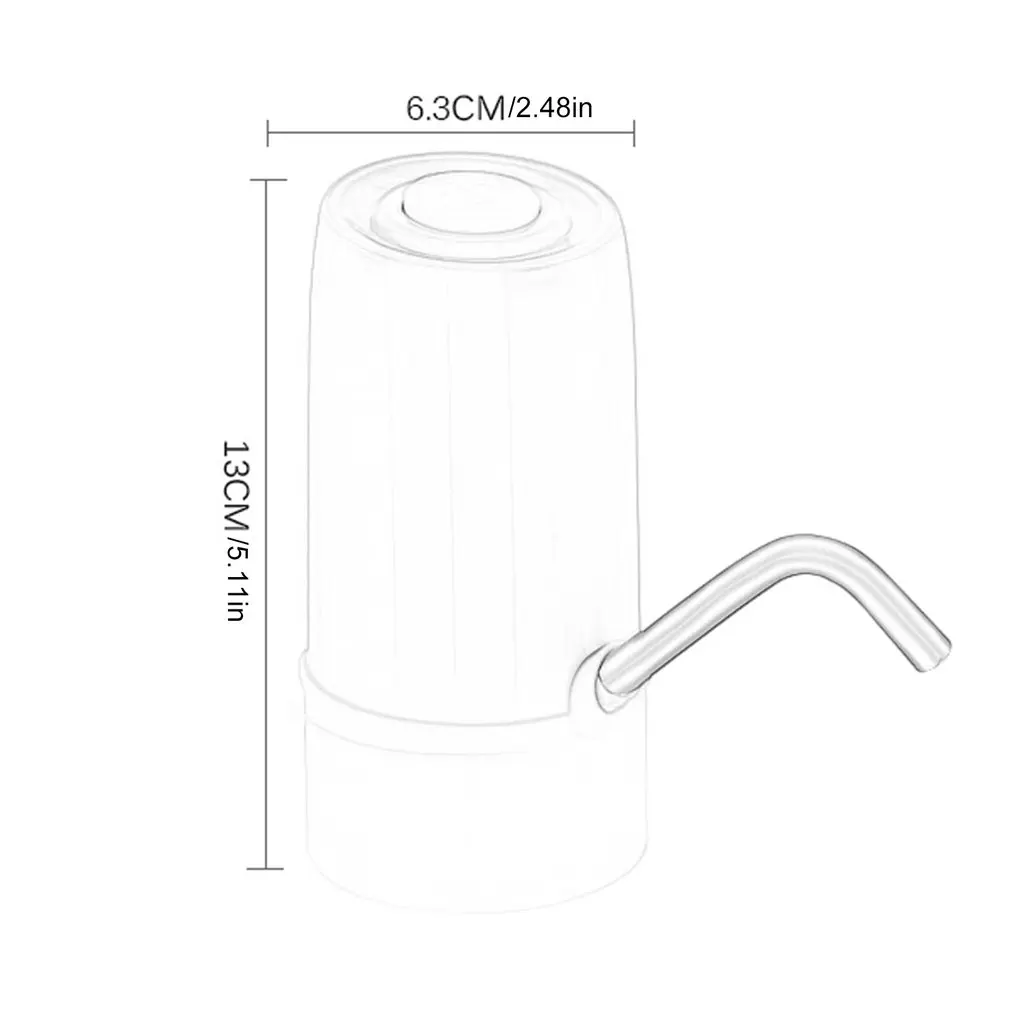 Samrt насос для бутылки воды беспроводной автоматический питьевой портативный