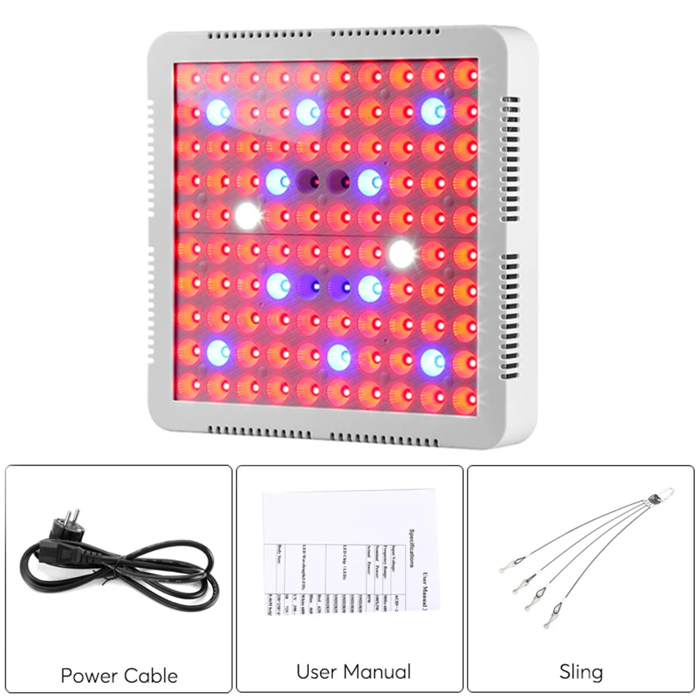 Светодиодный Grow светильник Фито лампы 300 Вт полный спектр для внутреннего