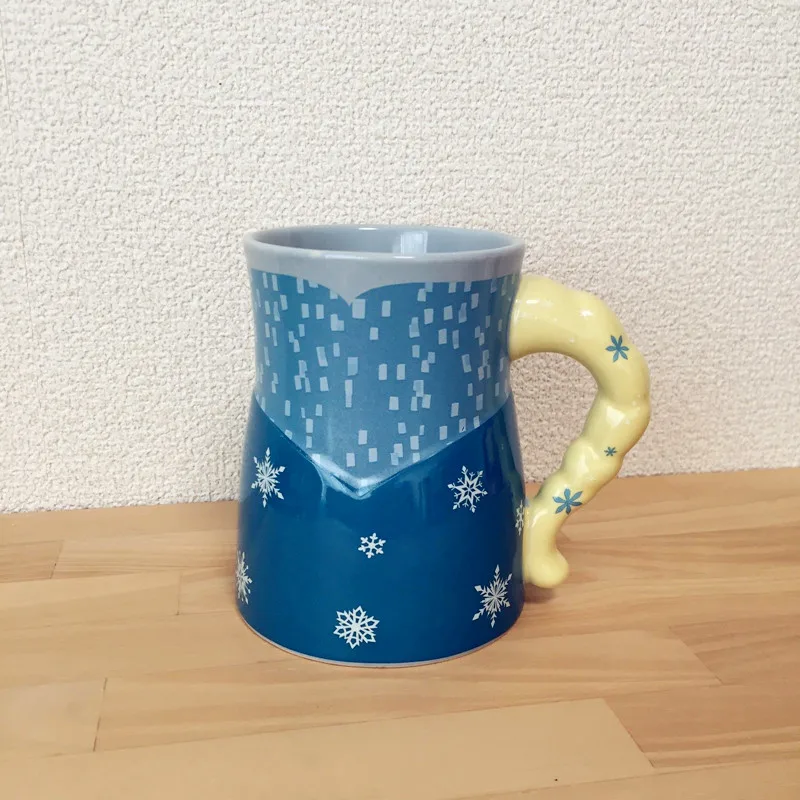 Керамическая кофейная кружка с королевой и ледяной принцессой креативная ручка