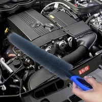 soft car engine bendable detailing wash brush car washing brush for wheels rims exhaust tips vehicle engine motorcycles