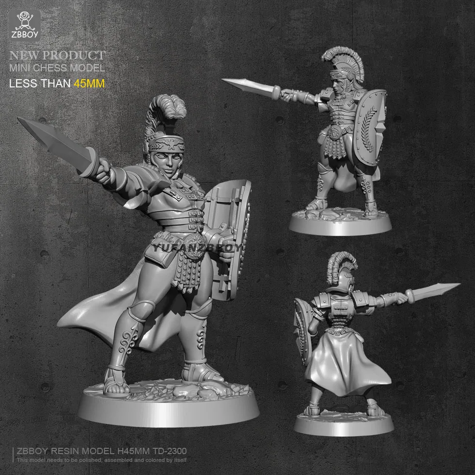 

50mm Resin model kits figure colorless and self-assembledTD-2300