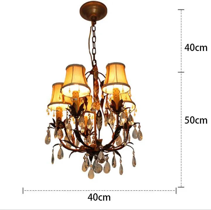 HAIXIANG Современная розовая Хрустальная потолочная лампа для девочек освещение в