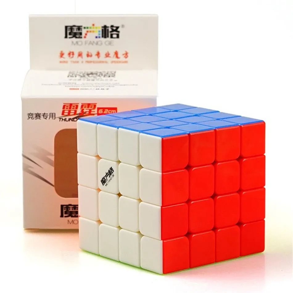 

QIYI THUNDERCLAP 4x4x4 CUBE Magic Speed Cube Professional Puzzle Cubes Brain Teaser Adult Turning Smoothly Toys For Children Toy