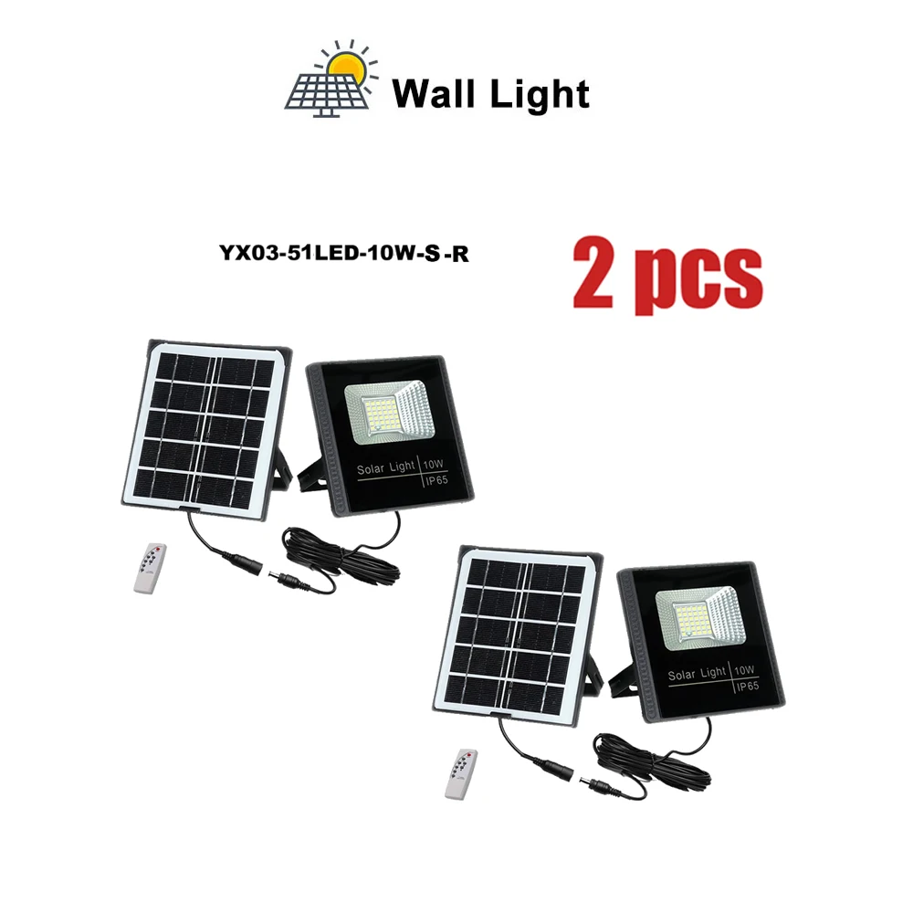 

2 шт., беспроводные Настенные светильники на солнечной батарее