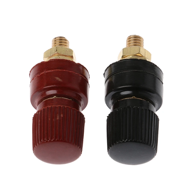 

1 Pair 6mm 333 Binding Post For Power Amplifier Terminals AC Power Adapter D0AC
