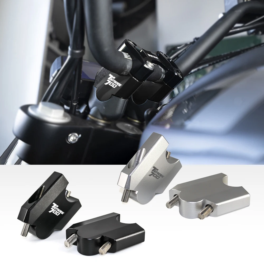 

Motorcycle Handlebar Risers Clamp Mounting Mount Riser Adapter For Yamaha Tenere 700 Tenere700 XT700Z XTZ 700 T7 T700 2019 -