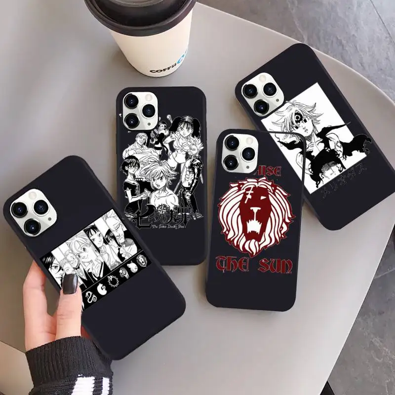 

Nanatsu no Taizai Seven Deadly Sin Phone Case for iPhone 13 12 11 mini pro XS MAX 8 7 6 6S Plus X SE 2020 XR