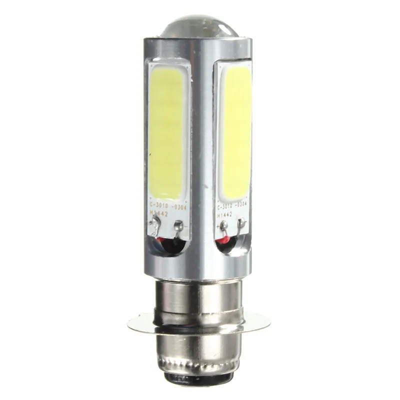 1 шт. лампы Белый COB LED мотоцикл/цикл ATV грузовик PX15d P15D25 противотуманная фара лампа
