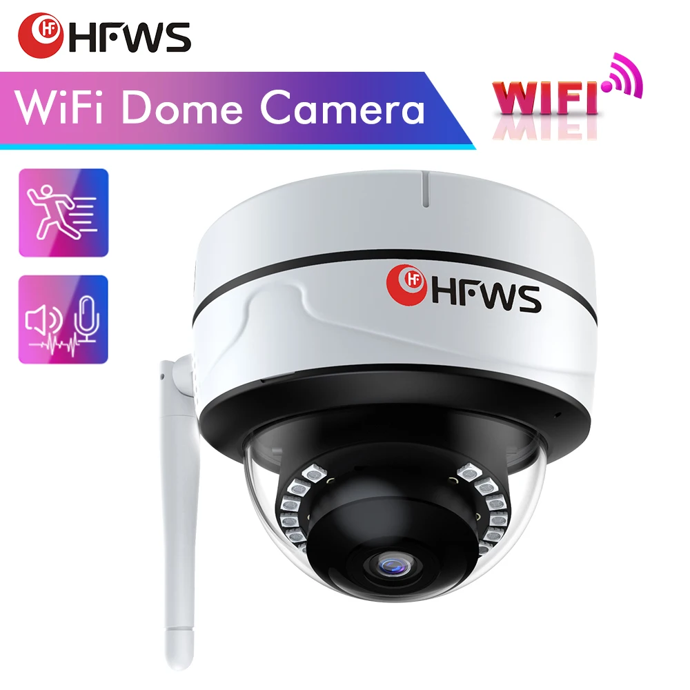 HFWVISION Камеры Скрытого видеонаблюдения ONVIF Водонепроницаемый металлическая Ip