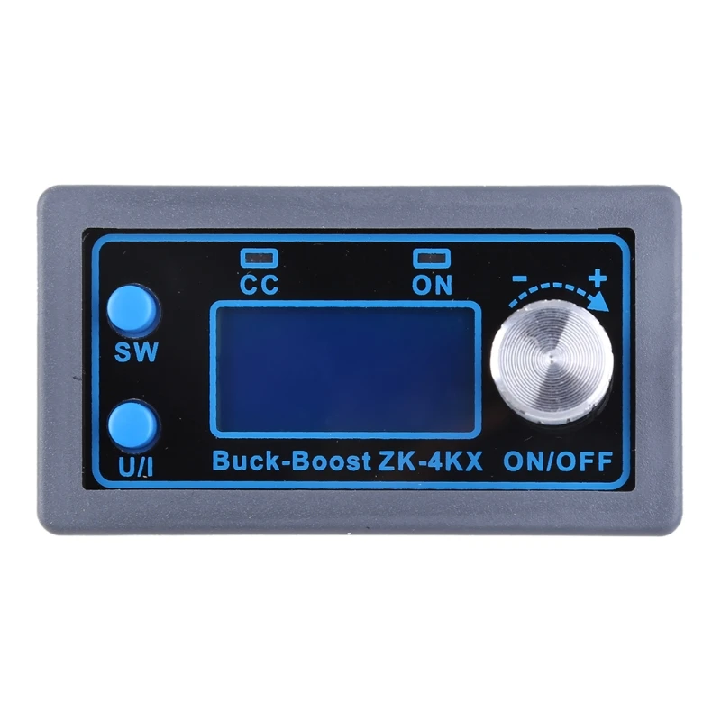 

ZK-4KX DC-DC Boost Converter Module CC CV 0.5-30V 4A LCD Display Adjustable Step Down Up Voltage Regulator