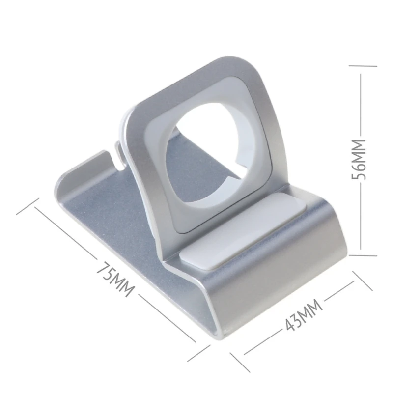 Алюминиевая Подставка для зарядки док станция Apple Watch серии 1/2/3/4 42 мм 38 40 44