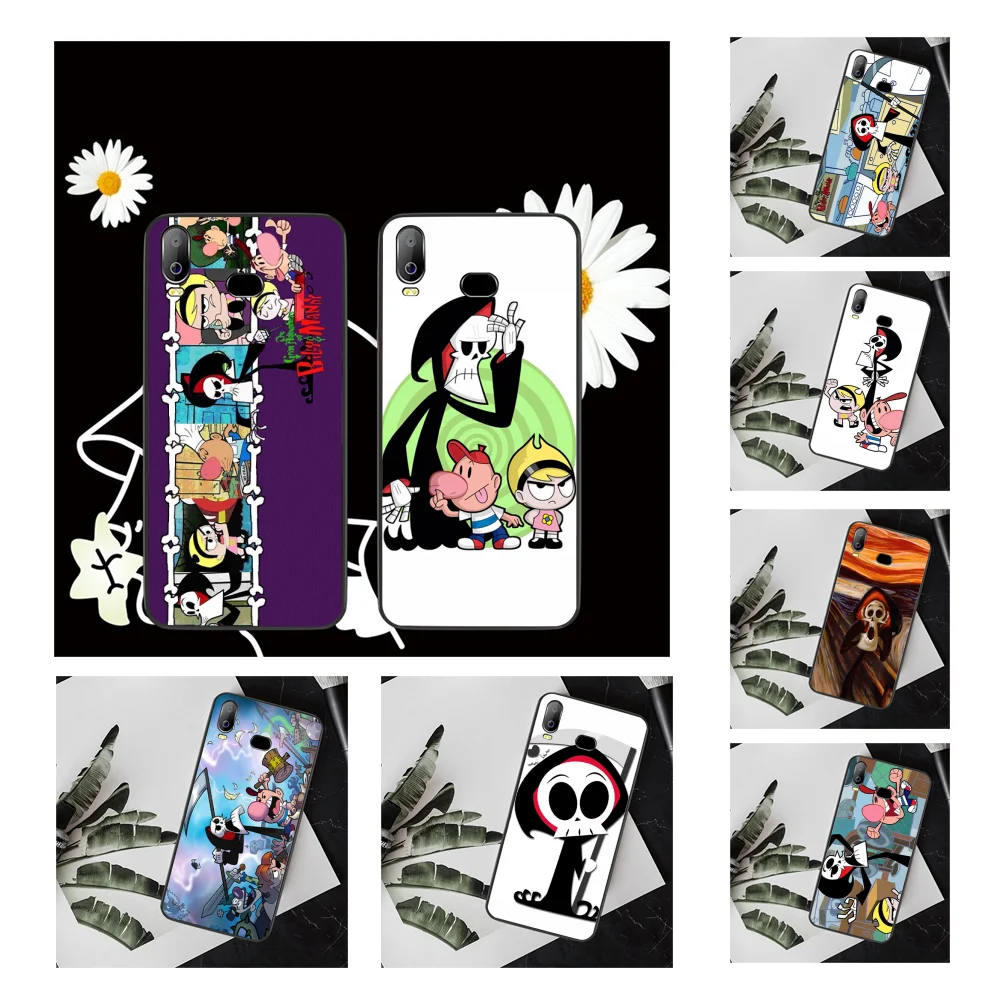 NBDRUICAI Grim Adventures of Billy and Mandy Тонкий чехол для телефона Samsung A10 A20 A30 A40 A50 A70 A7 A9 A8 Plus